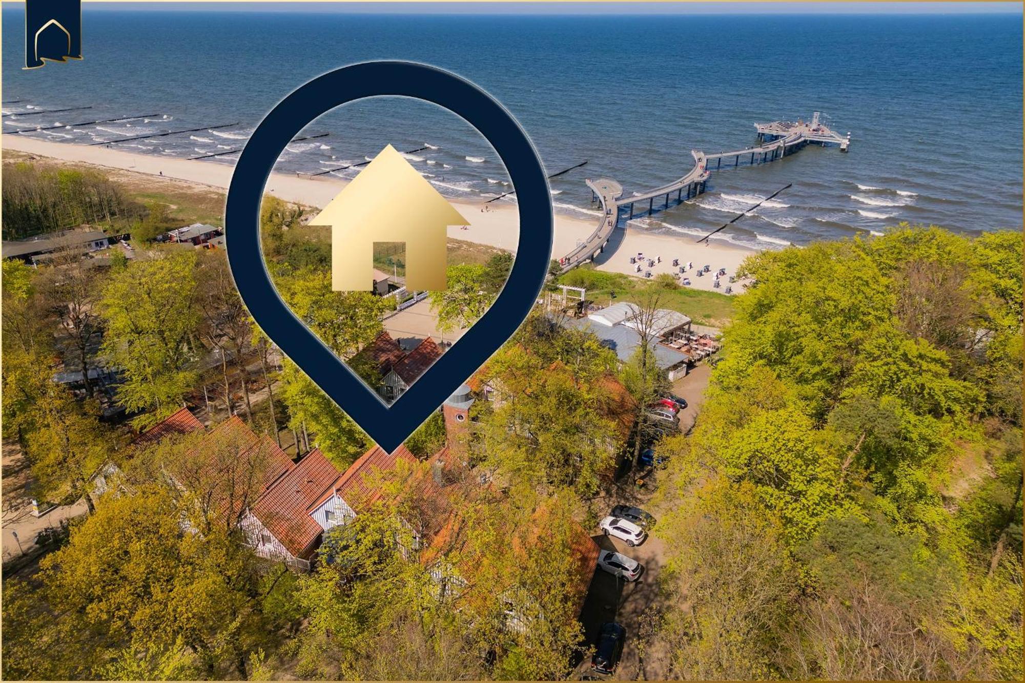 Ferienanlage Seeblick Ostseeperle Koserow Bagian luar foto